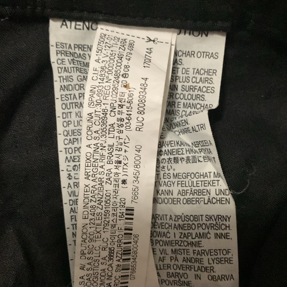 Zara linen blend 8 - Picture 4 of 9